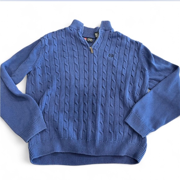 Men’s Chaps Royal Blue Knit Pullover XL - Picture 1 of 7